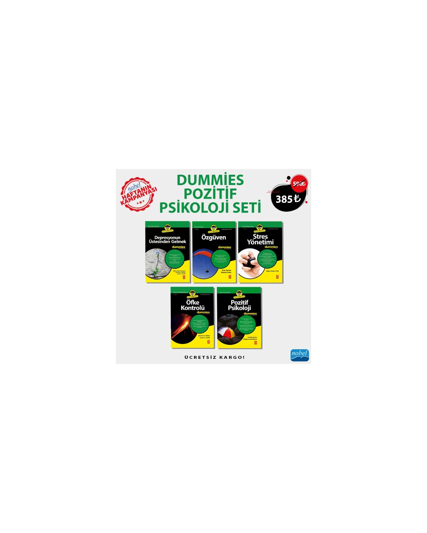 DUMMİES POZİTİF PSİKOLOJİ SETİ