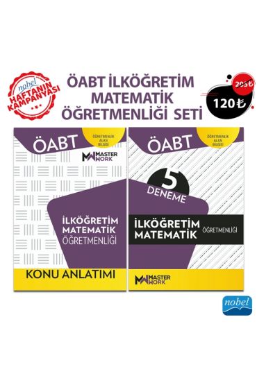 ÖABT İLKÖĞRETİM MATEMATİK ÖĞRETMENLİĞİ SETİ