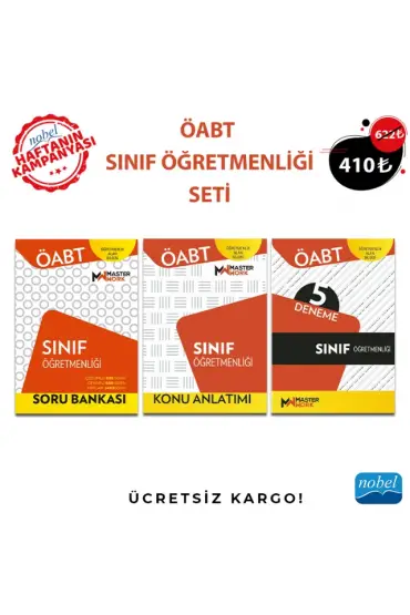 ÖABT SINIF ÖĞRETMENLİĞİ SETİ