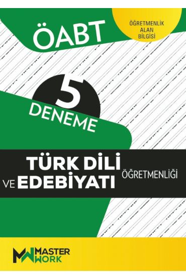 ÖABT - TÜRK DİLİ VE EDEBİYATI ÖĞRETMENLİĞİ - 5 Deneme