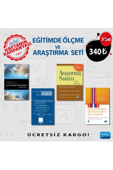EĞİTİMDE ÖLÇME VE ARAŞTIRMA SETİ