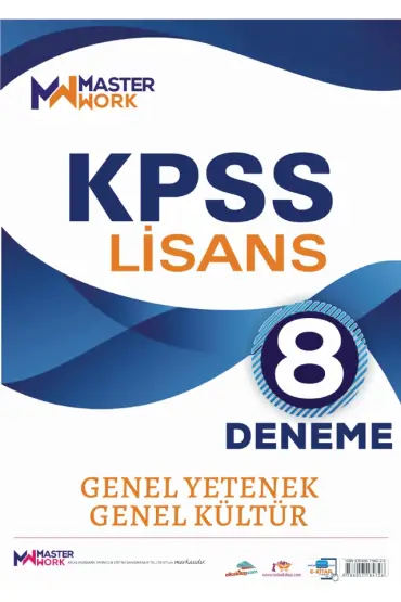 KPSS Lisans / Genel Yetenek - Genel Kültür 8 Deneme