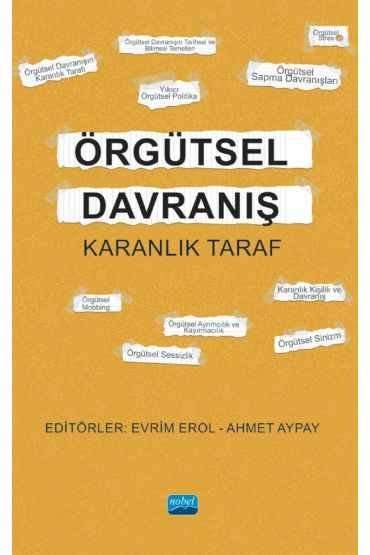 ÖRGÜTSEL DAVRANIŞ - Karanlık Taraf