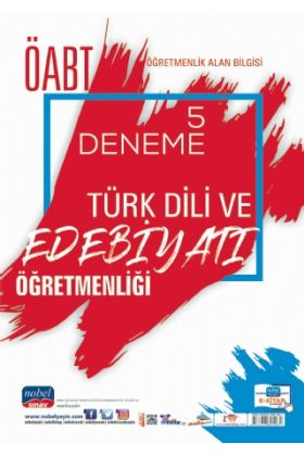 ÖABT Türk Dili ve Edebiyatı - Öğretmenlik Alan Bilgisi - 5 Deneme