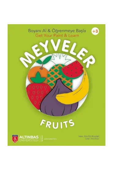 MEYVELER - FRUITS / Boyanı Al & Öğrenmeye Başla - Get Your Paint & Learn (+3)