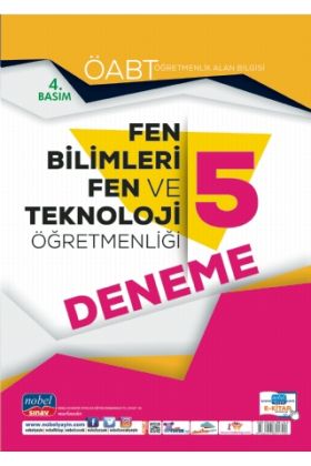 ÖABT Fen Bilimleri ve Teknoloji Öğretmenliği - Öğretmenlik Alan Bilgisi - 5 Deneme