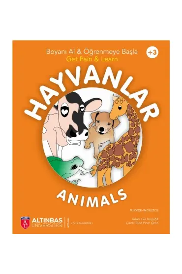 HAYVANLAR - ANIMALS / Boyama Kitabı