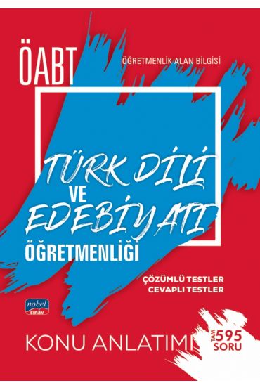 ÖABT Türk Dili ve Edebiyatı Öğretmenliği - Öğretmenlik Alan Bilgisi / Konu Anlatımı