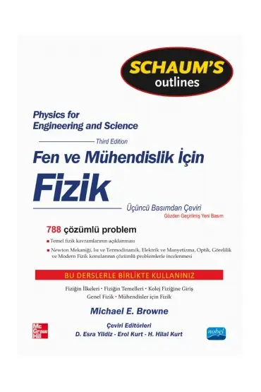 Fen ve Mühendisler için FİZİK Schaum&39s - Physics for Engineering and Science - Schaum&39s
