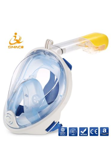 Full Face Şnorkel Dalış Maske Tam Yüz Anti-Sis ve Sızıntı L/XL