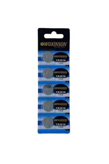 WILKINSON 2016 3V Lityum Düğme Pil 5'li Paket