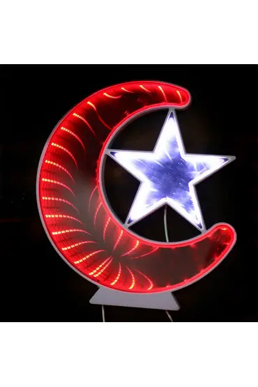 Ay Yıldız Işık Pano Türk Bayrağı Bigem Bm-079