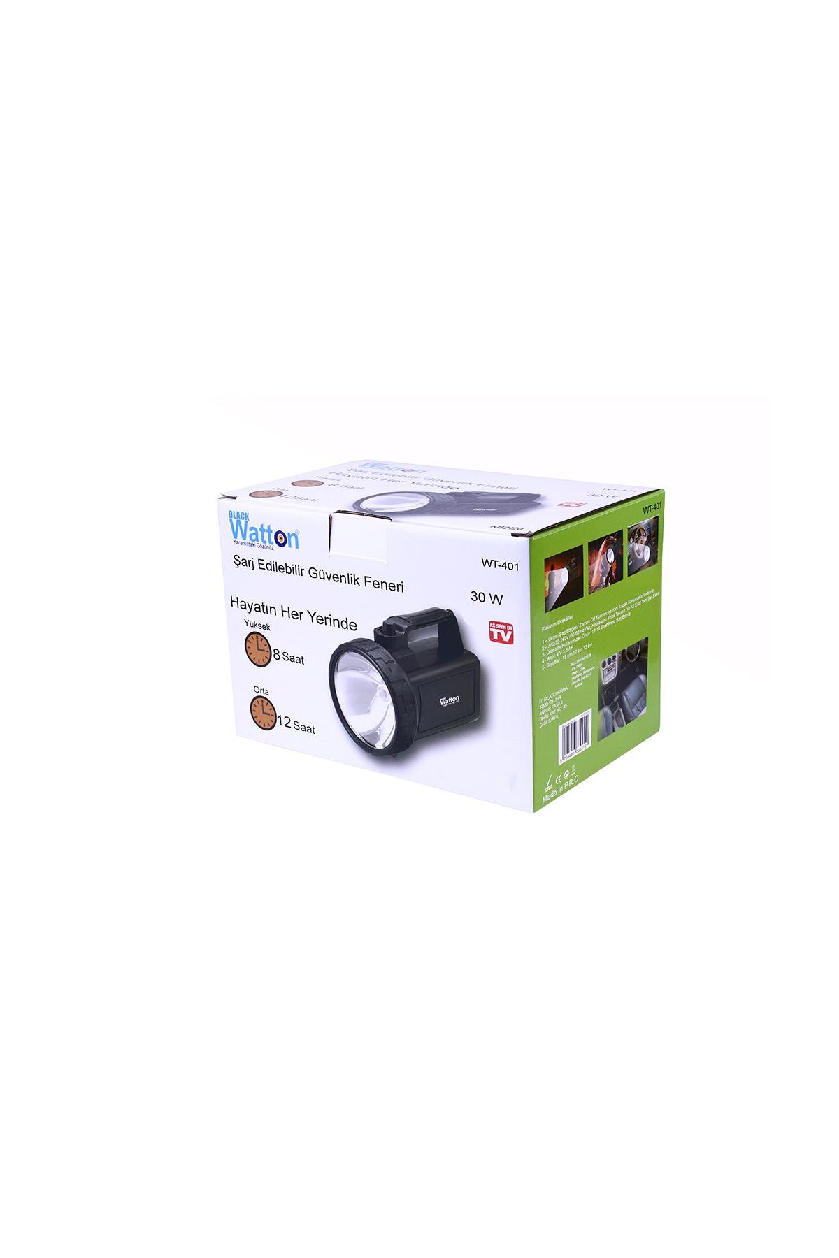 Güvenlik Feneri 30 W Kuvvetinde Wt-401