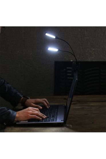 Mandallı Kitap Okuma ve Masa Lambası TH-014