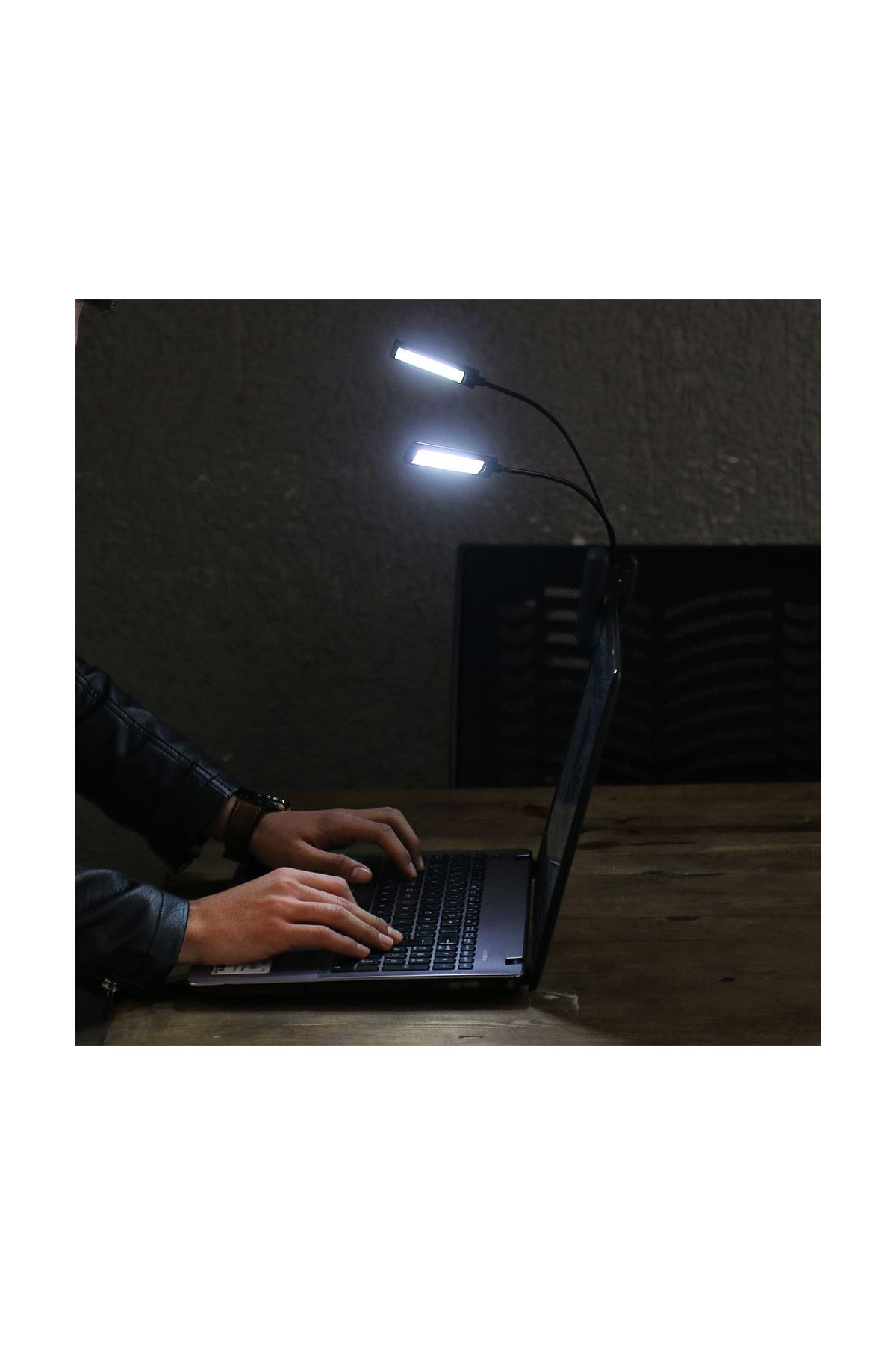 Mandallı Kitap Okuma ve Masa Lambası TH-014