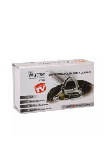 Süper Zoomlu Kafa Lambası Watton Wt-053