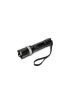 KM-110 Profesyonel Şarjlı El Feneri Ledli+Flashlight+Zoom Özellikli Tüfek Aparatlı 6 Parça Full Set