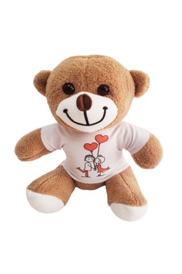 Mutlu çift Tişörtlü Ayıcık