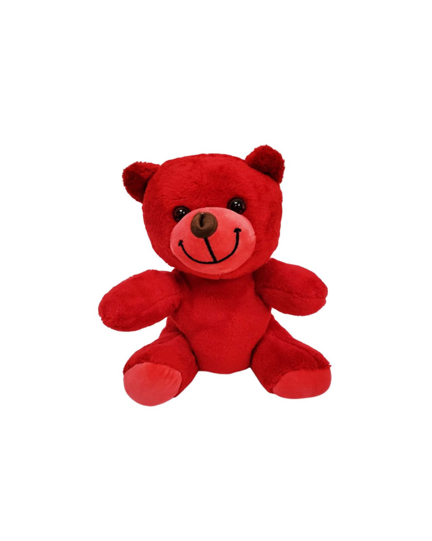 Sevimli Kırmızı Oyuncak Peluş Ayıcık