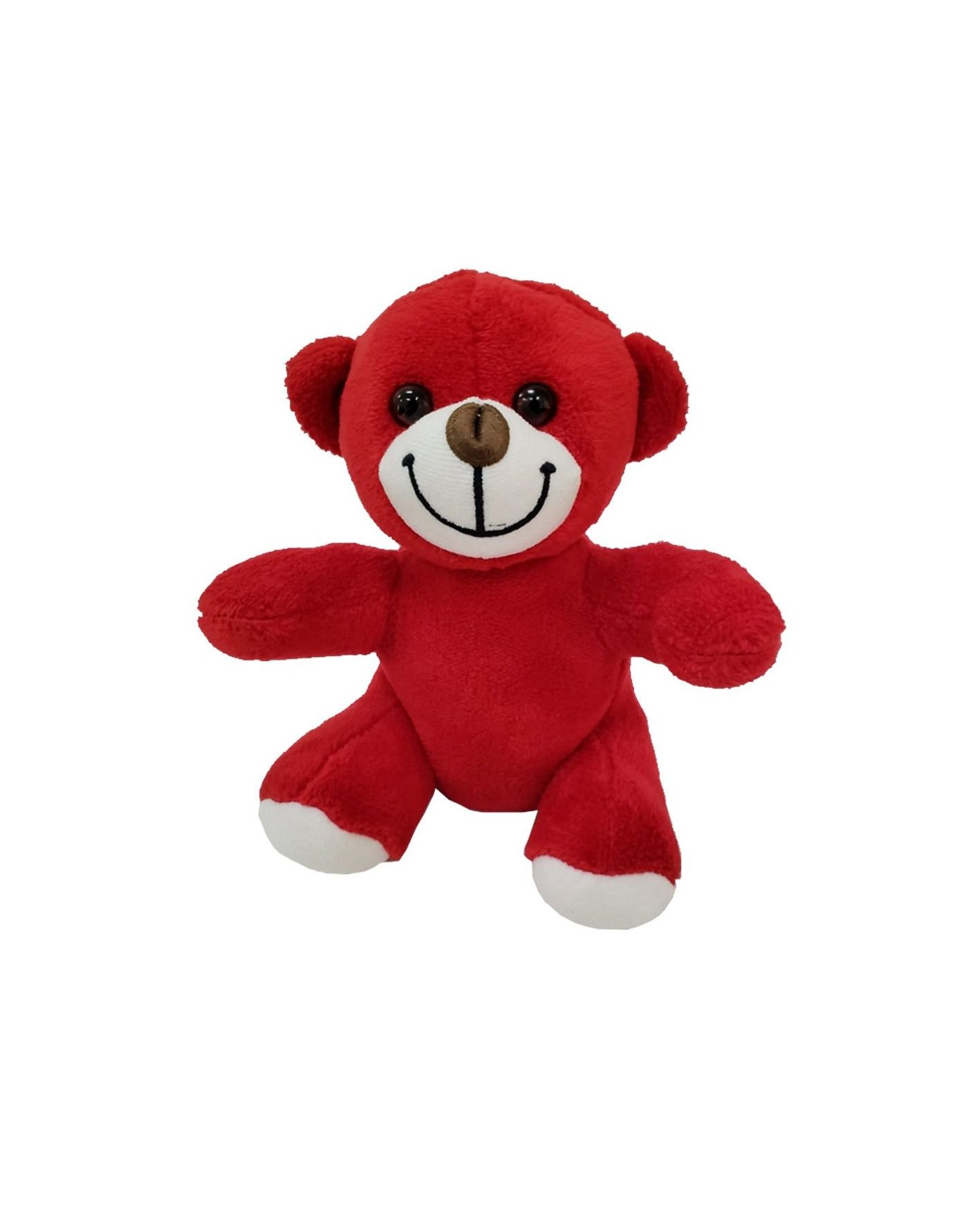 Sevimli Kırmızı Oyuncak Peluş Ayıcık