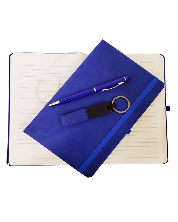 Deri Defter Anahtarlık Ve Tükenmez Kalem