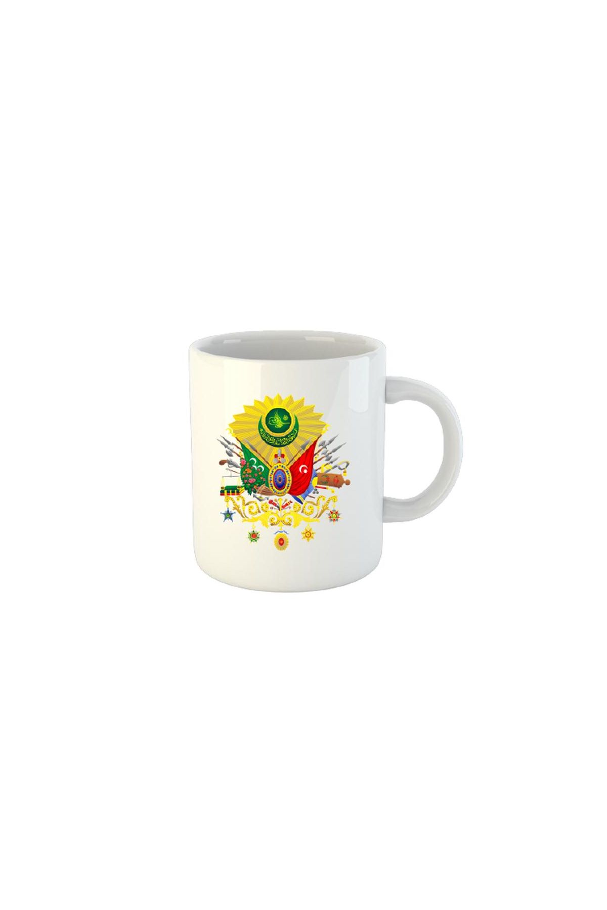 Osmanlı Armalı Kupa Bardak