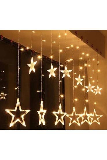 Yıldız Perde Led  Gün Işığı MZ-38