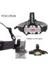 4 Modlu Sensörlü Şarjlı  Güçlü Kafa Lambası Watton Wt-248