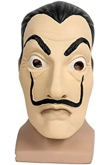 La Casa De Papel Salvador Dali Maskesi Orjinal İthal Ürün