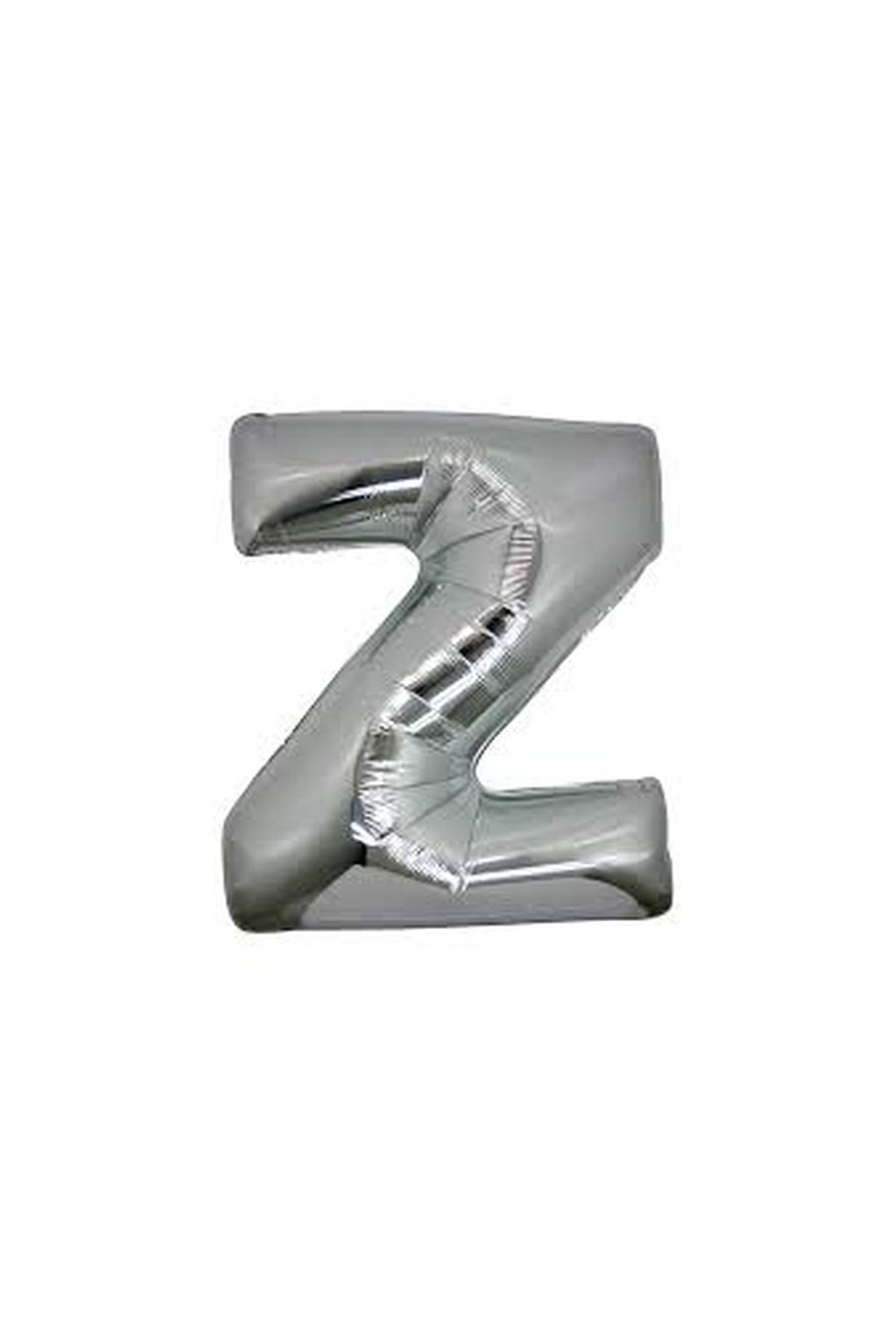 Z Harf Folyo Balon Gümüş Renk  40 inç