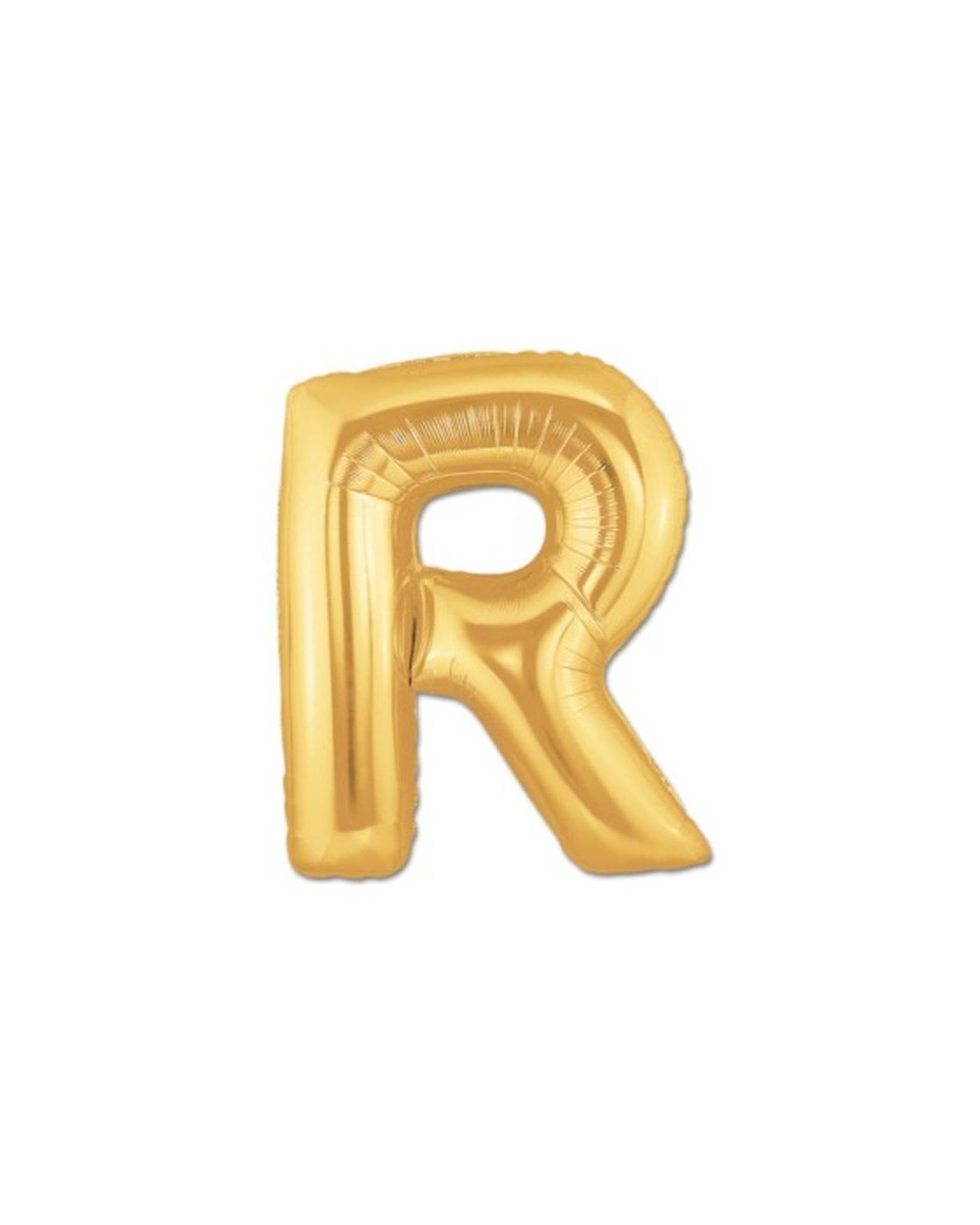 R Harf Folyo Balon Altın Renk  40 inç