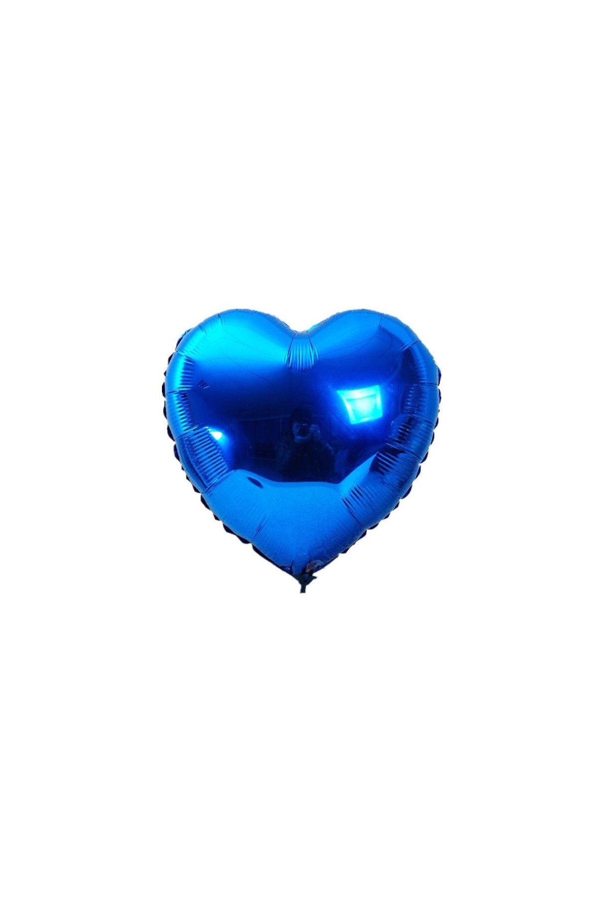 Kalp Balon Folyo Mavi 60 cm 24 inç