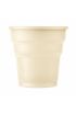 Plastik Meşrubat Bardağı Krem 180cc-7oz 25li