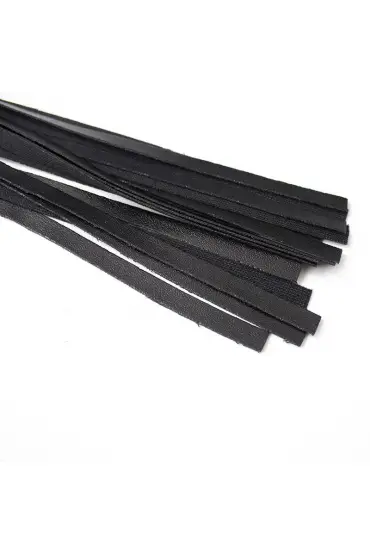 Siyah Renk Püsküllü Kırbaç Kamçı 54 cm