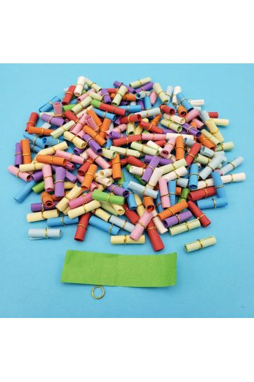 200'lü Renkli Yazısız Not Kağıtları