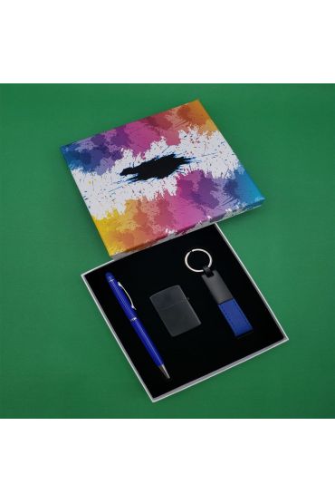 Kalem çakmak Anahtarlık Set