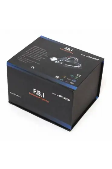 F.B.I BR-5000 T6 5000 LM 3xCree XML-T6+2R5 LED Kafa Feneri