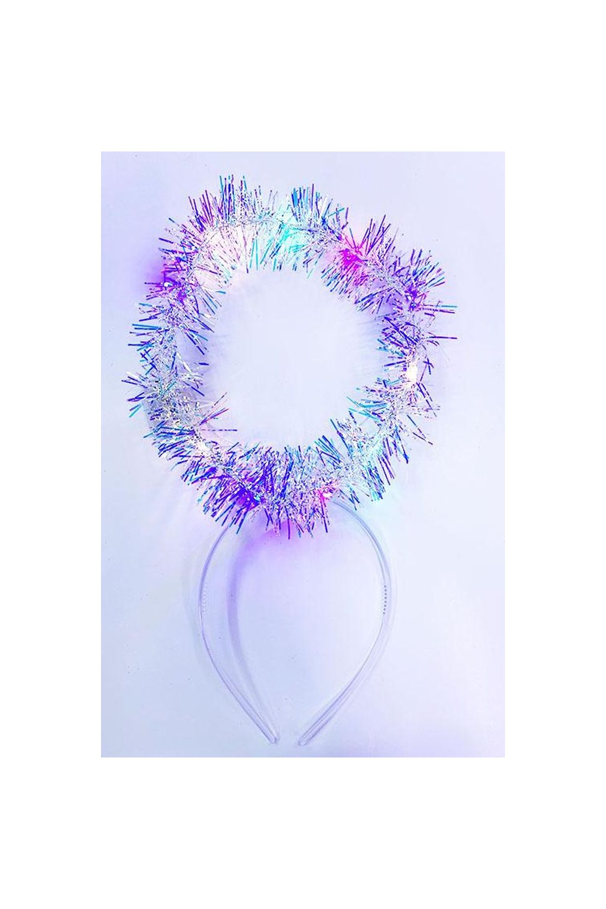 Led Işıklı Yanar Söner 3 Fonksiyonlu Melek Hare Taç