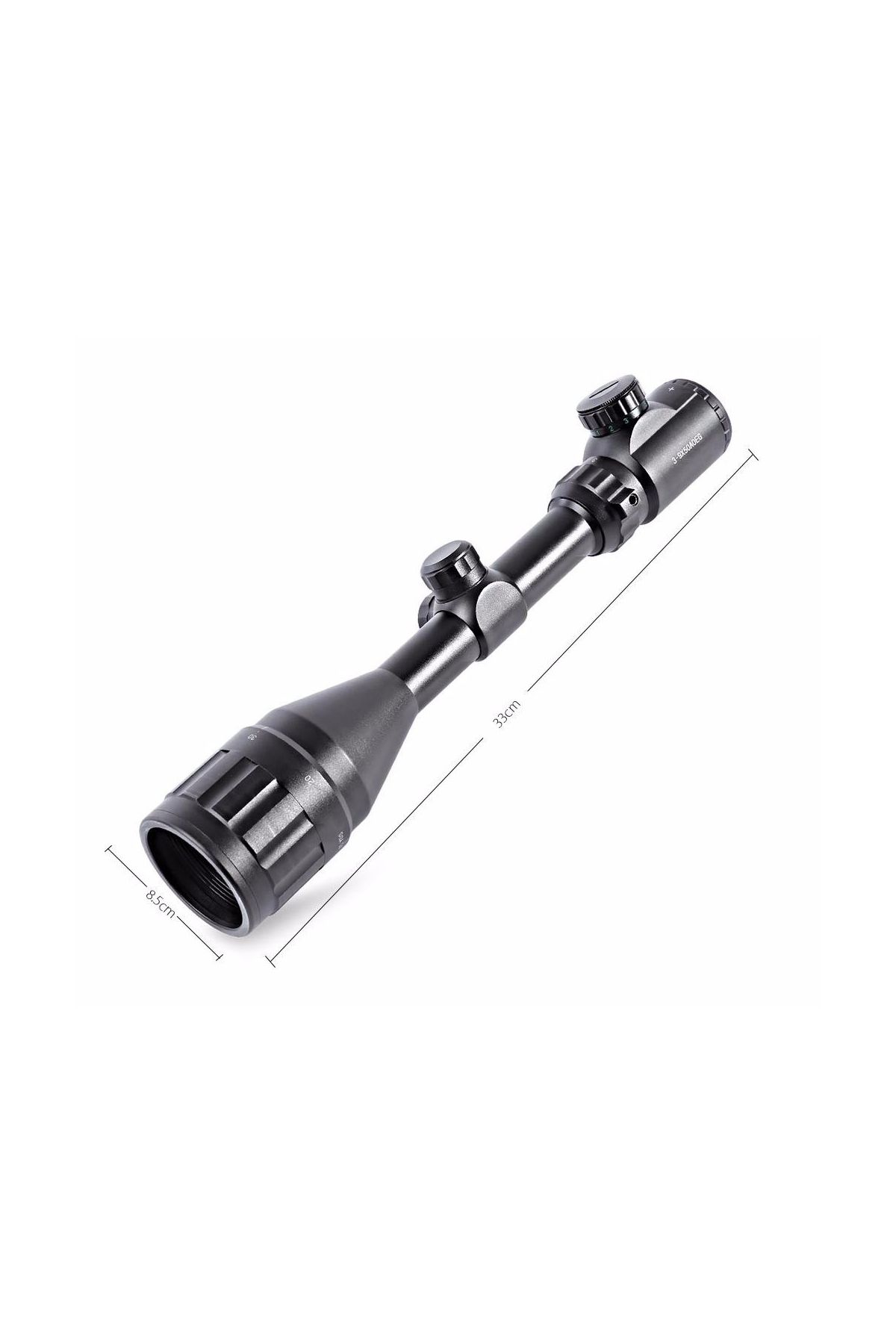 3-9x50aoeg çıft ışıklı Retikül Optik Görüş Kapsamlı Zoomlu Tüfek Dürbün(b)