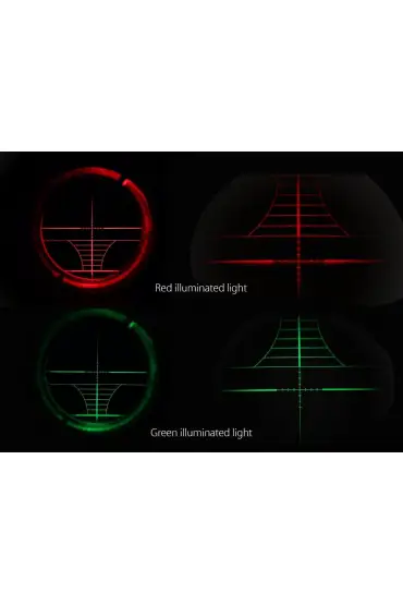 3-9x56eg Yüksek Kaliteli çıft ışık Kırmızı,yeşil Kaynaklı Avcılık Süfer Tüfek Dürbün(b)