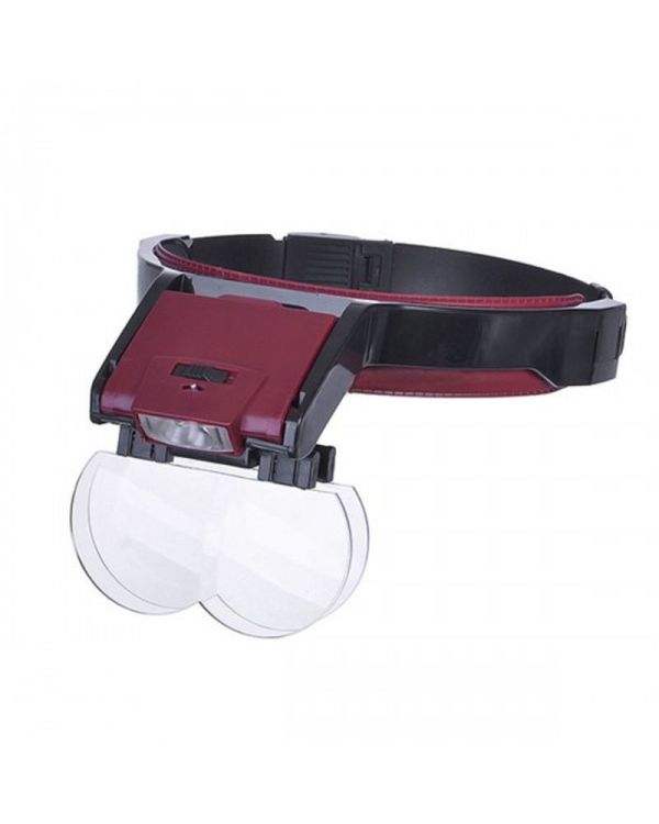 Nikula- Lens Takmalı 4 Lens , Led Lambalı şapka Tip Büyüteç