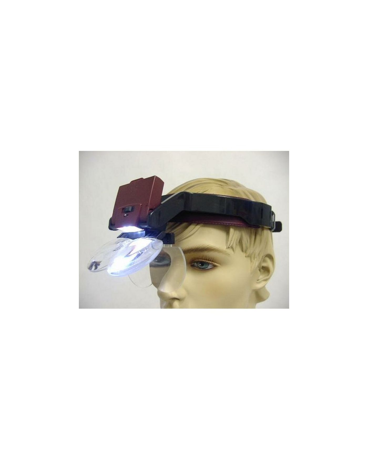 Nikula- Lens Takmalı 4 Lens , Led Lambalı şapka Tip Büyüteç