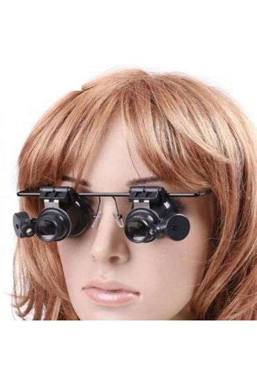 Nikula-gözlük Model çıft Led Aydınlatma ,saat Onarımı Için Harika Büyüteç