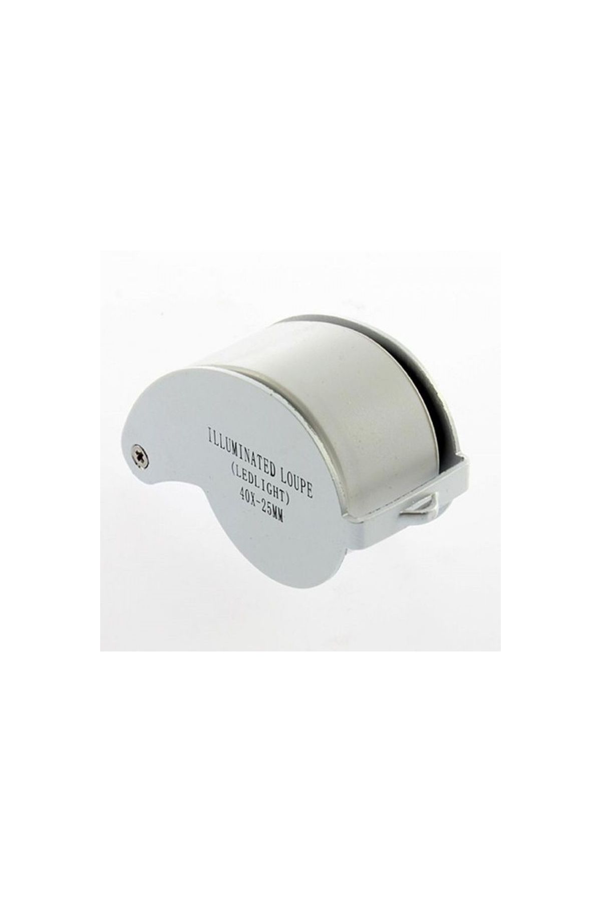 Nikula-mini 40x25mm Takı Büyüteç, Cep Büyüteç, Teftiş, Elmas Pullar, Madeni Kontrol Lup Mg21011