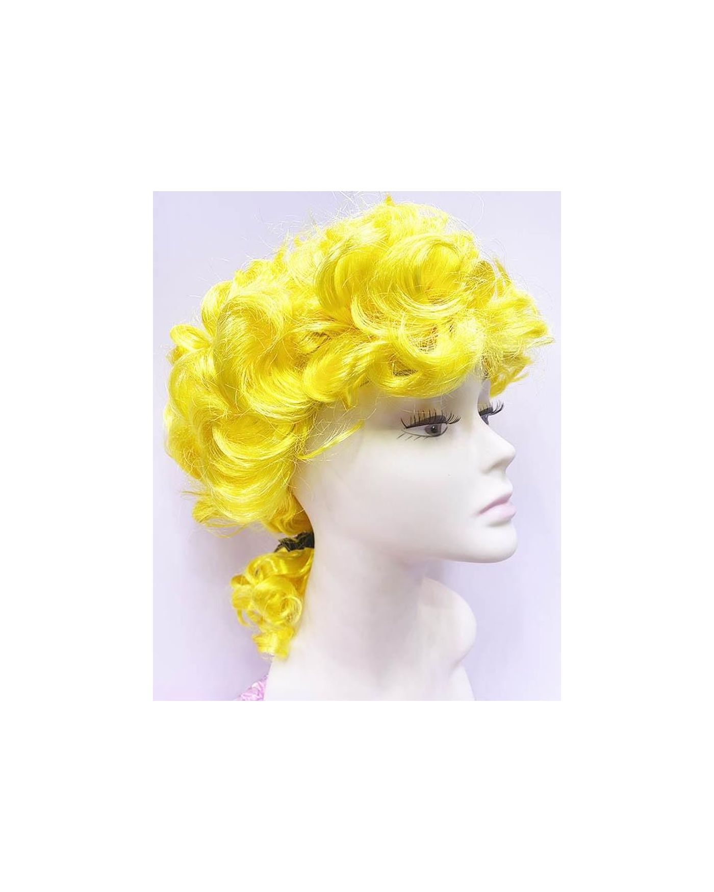 Marquis Baroque Peruk Barok Dönem Yargıç Peruğu Sarı Renk