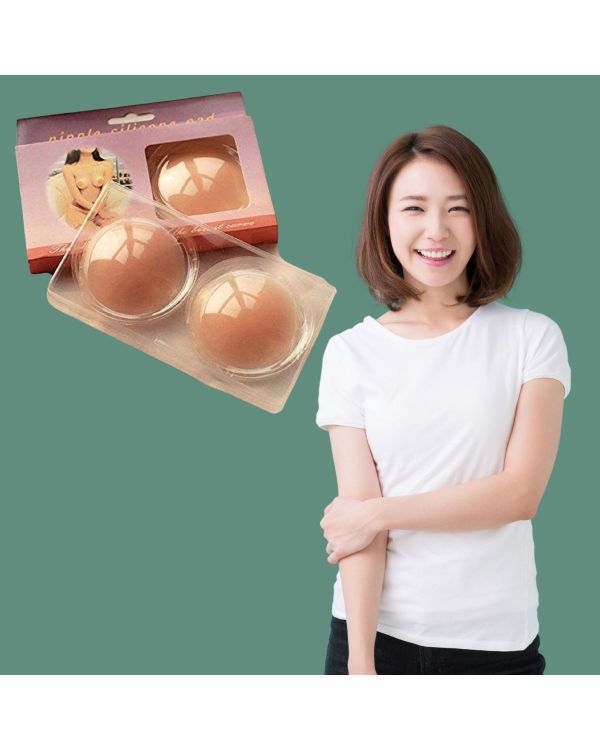 Göğüs Ucu Gizleyen şeffaf Silikon Ped - Nipple Silicone