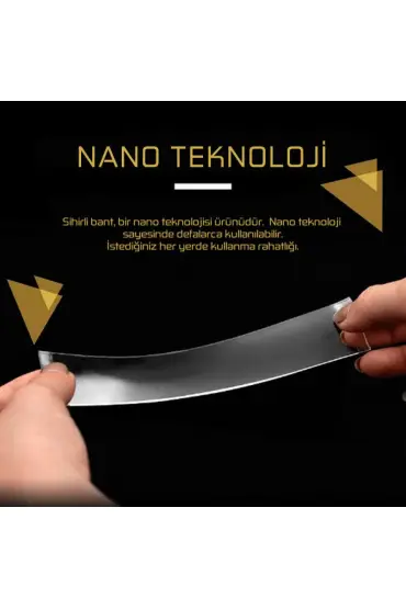 çift Taraflı Nano Teknolojili Süper Güçlü Bant  5 Metre