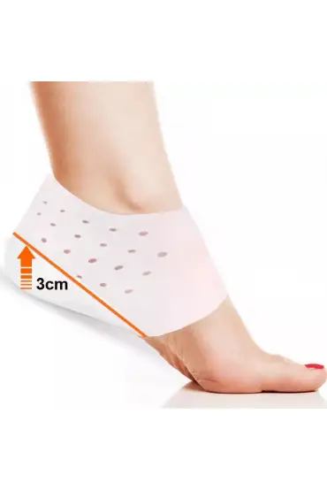 Silikon Boy Uzatıcı Gizli çorap Topuk