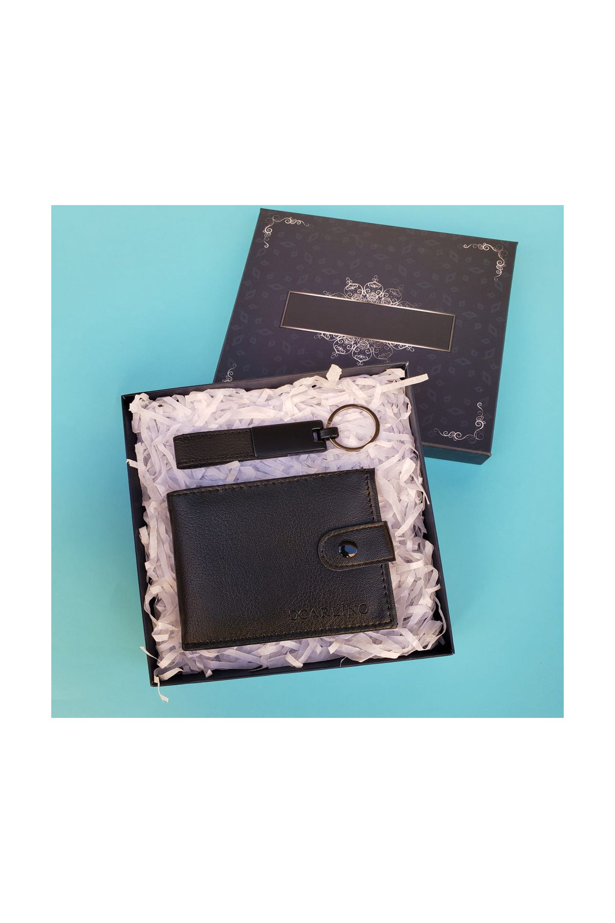 Deri Anahtarlık Ve Cüzdan Seti