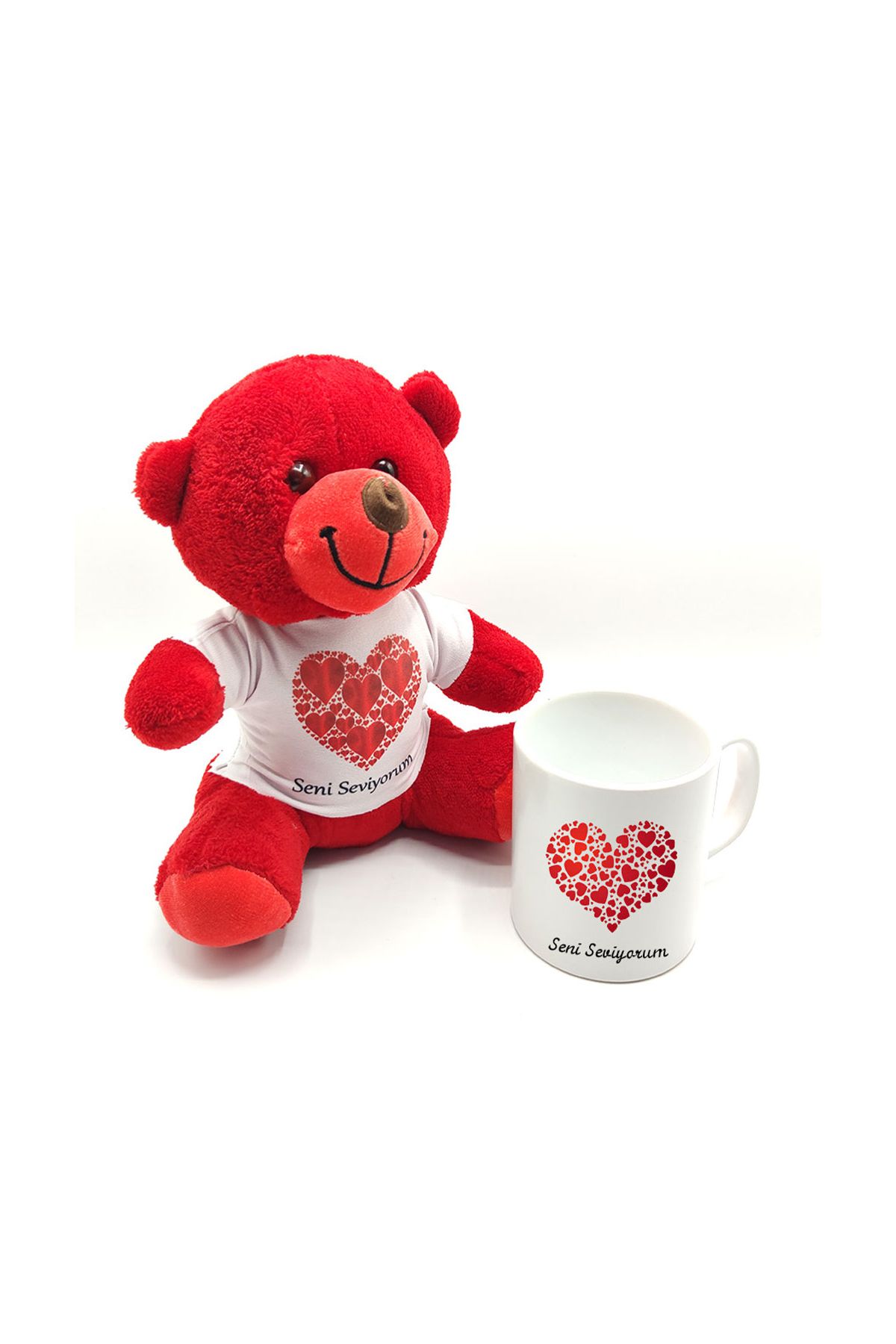 Seni Seviyorum Ayıcık Ve Kupa Bardak Seti